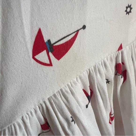 Unique Vintage Nautical-Themed Dress - Picture 3 of 4